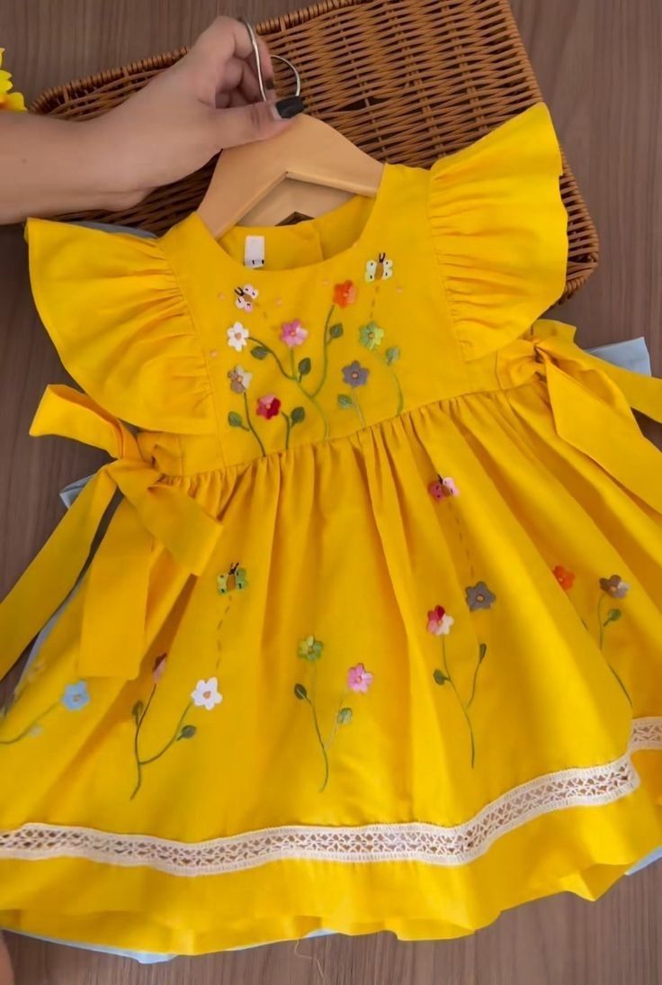 Cute Print Short Sleeve Belted Dress Casual Dresses For Summer Girls